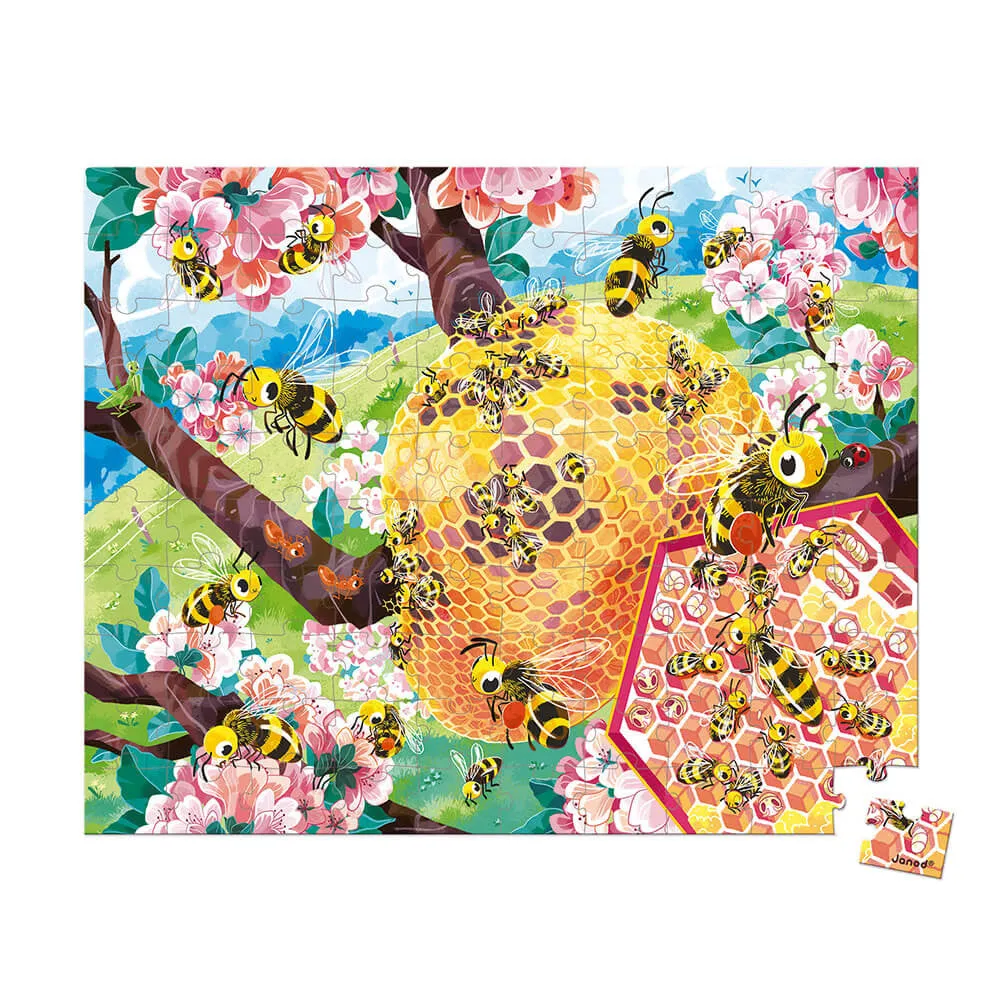 100-PIECE BEE LIFE PUZZLE