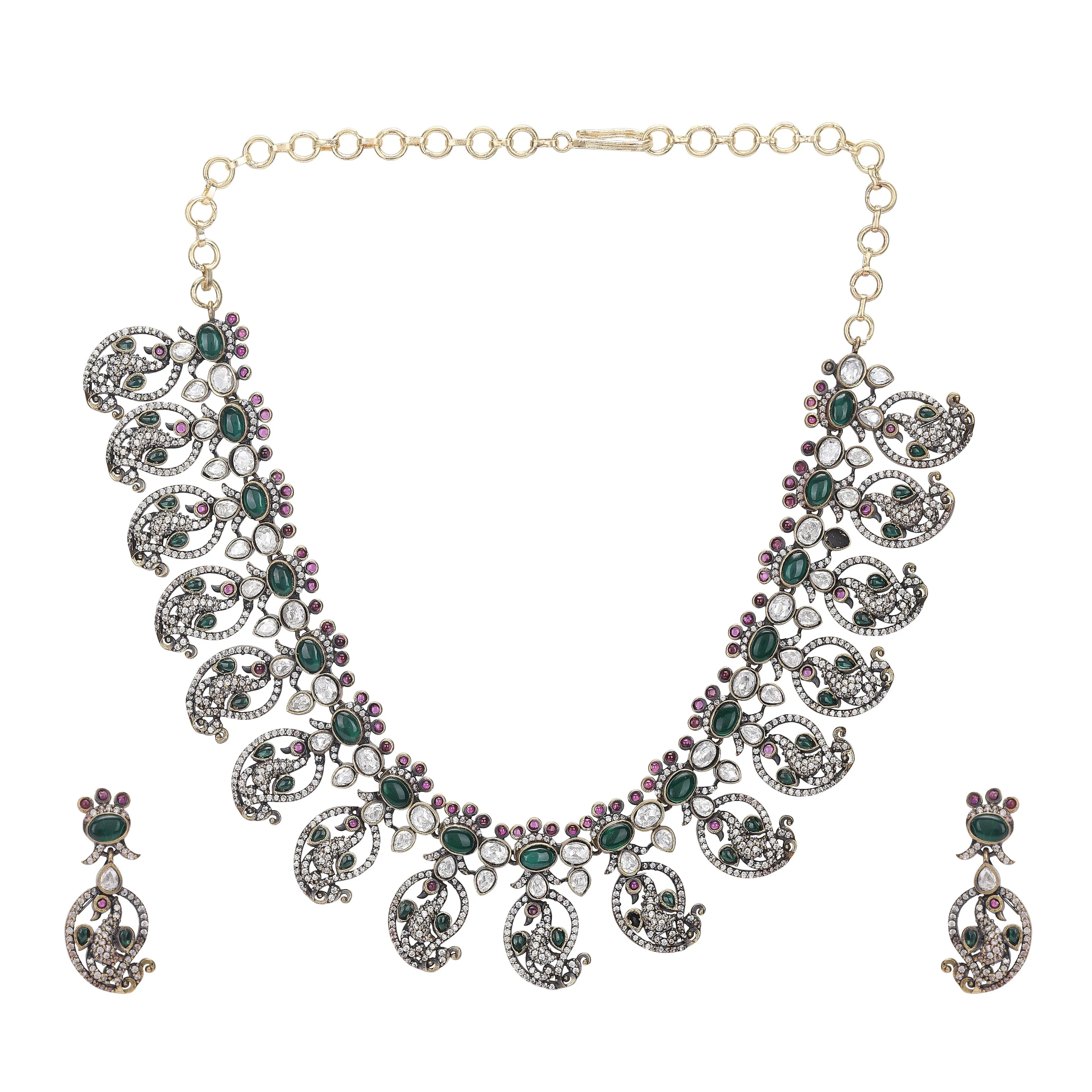 Aafreen Ziya Antique necklace set