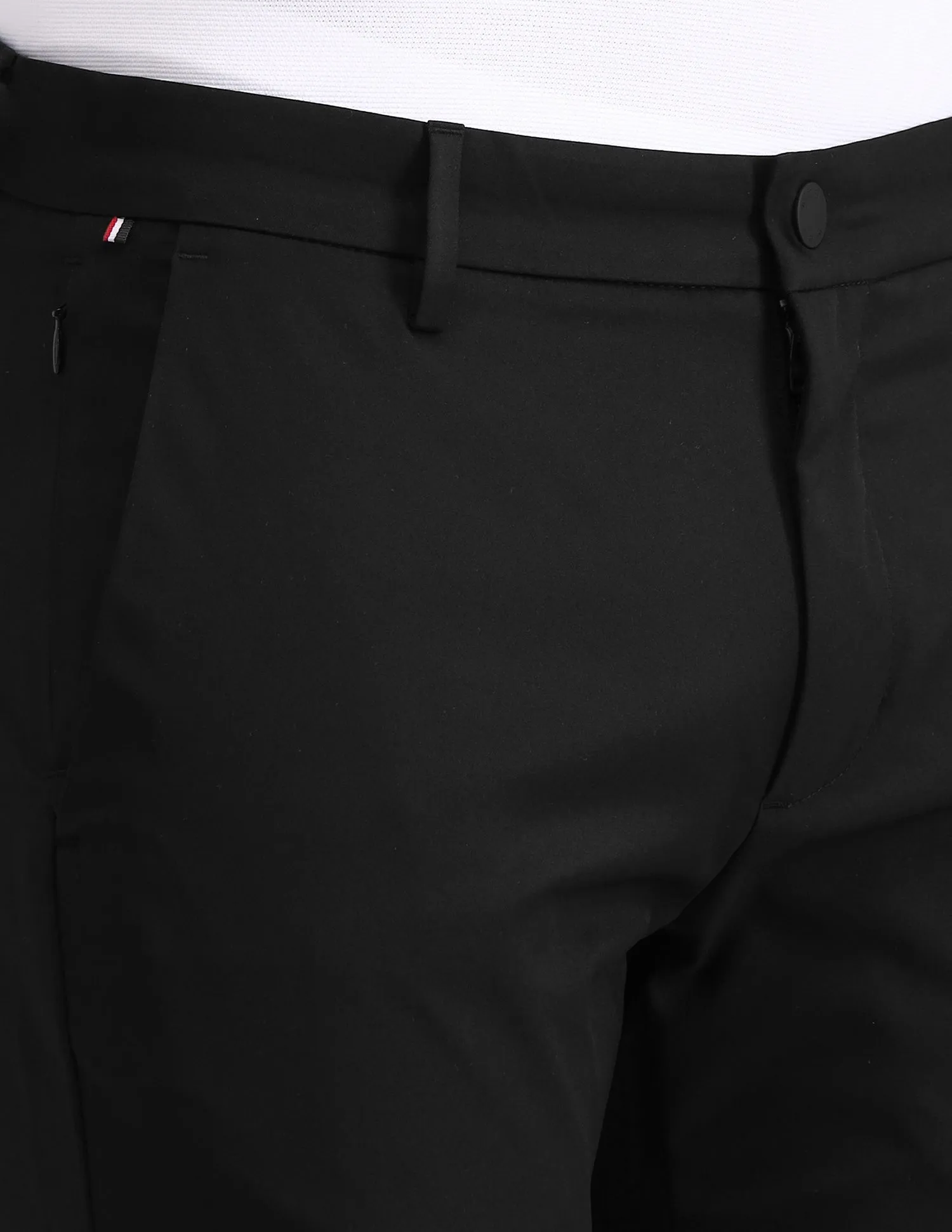 Austin Slim Fit Solid Trousers