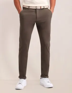 Austin Slim Fit Solid Trousers