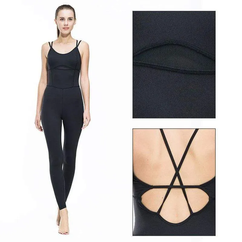 Bandha One Piece Breathable Fitness & Yoga Jumpsuit