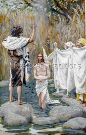 Baptism of Christ — Tissot