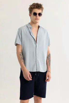 Breezeform Cloud Grey Plain Shirt