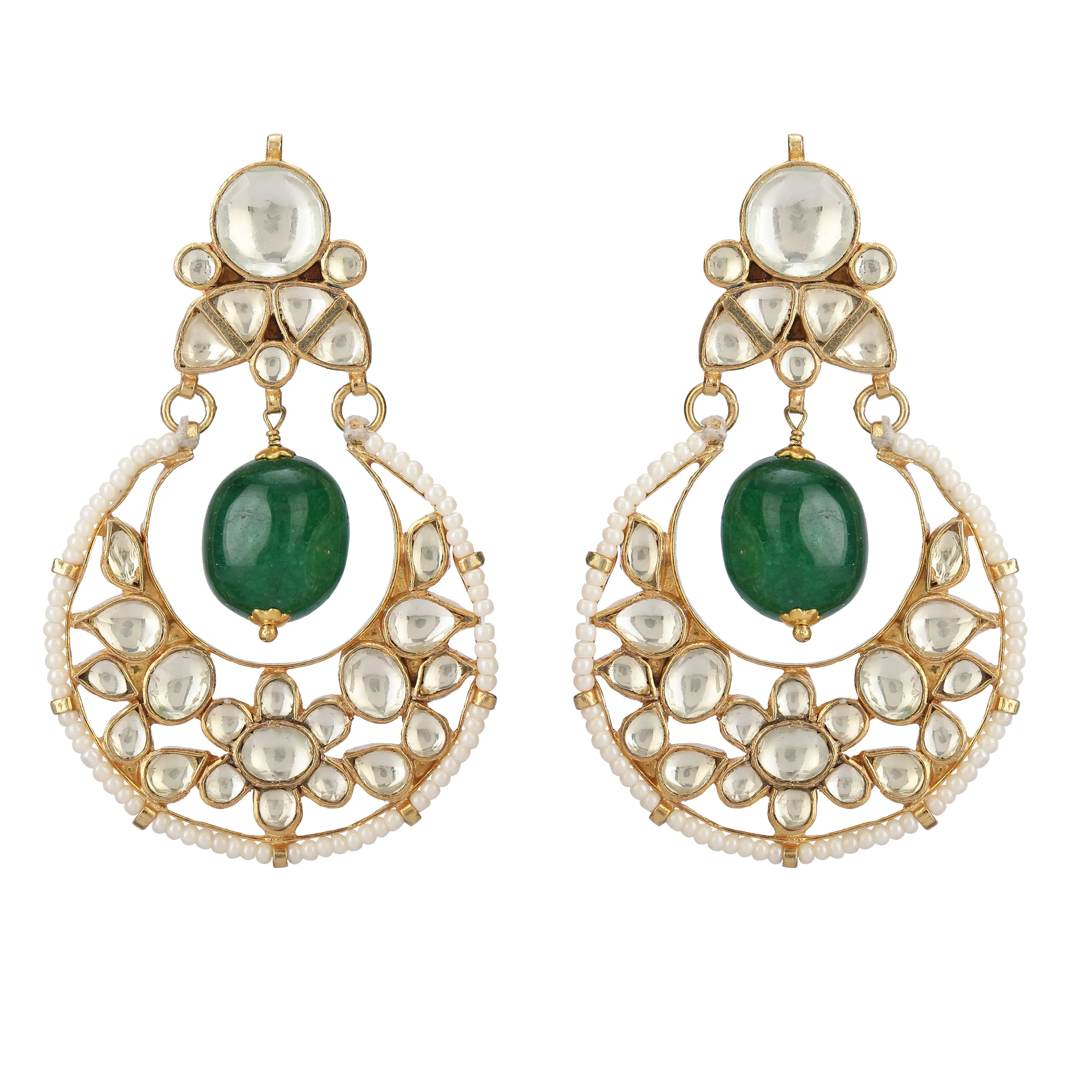 CHANDA KUNDAN RITIKA EARRING