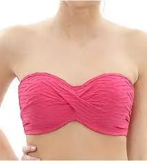 Cleo Swimwear - Matilda Twist Bandeau CW0233 - Pink