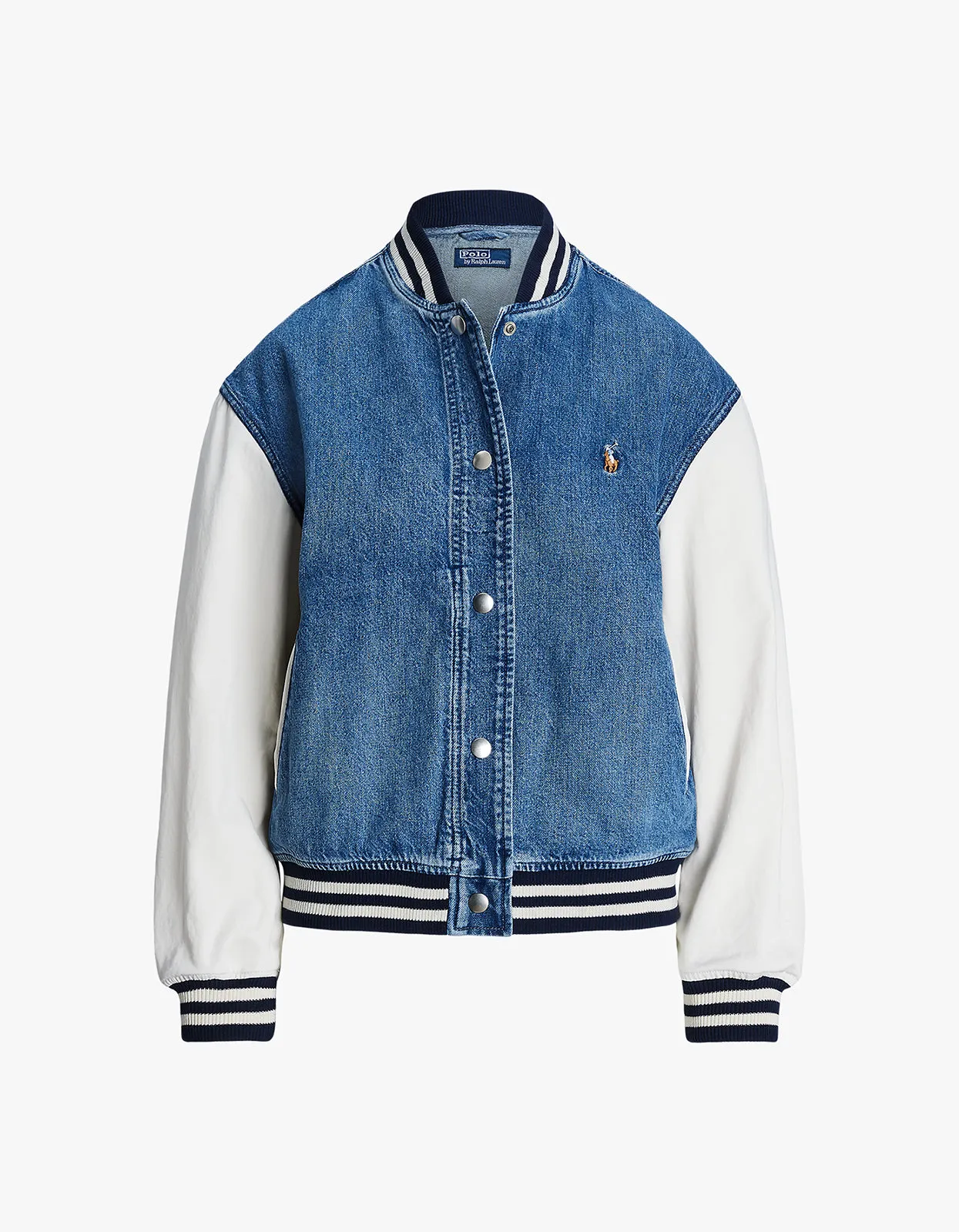 Denim Bomber Jacket - Medium RL Wash