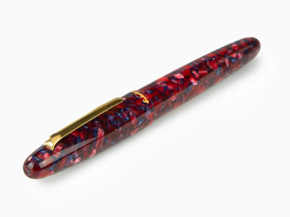 Esterbrook Estie Oversize Scarlet Fountain Pen, Red, Gold plated, ESC906