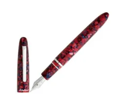 Esterbrook Estie Scarlet Fountain Pen, Resin, Red, Palladium, ESC936