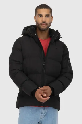 JamesAK A Puffer Jacket Schwarz